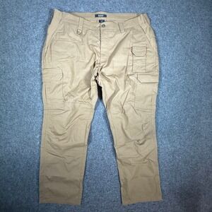 5.11 Tactical Men's Khaki Tact-lite Cargo Pants Size 42x30 Utility Work Outdoor